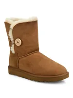 Bailey Button II Sheepskin-Lined Suede Boots