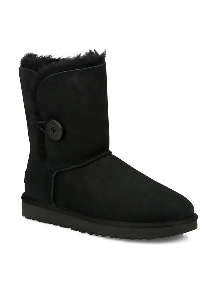 Bailey Button II Sheepskin-Lined Suede Boots