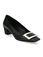 Belle Vivier Leather Pumps