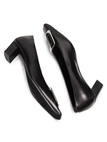 Belle Vivier Leather Pumps