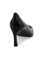 Belle Vivier Trompette Patent Leather Pumps