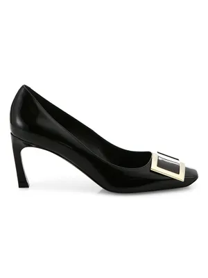 Belle Vivier Trompette Patent Leather Pumps