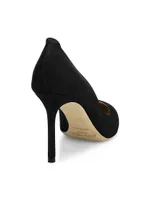 Romy 85MM Suede Pumps