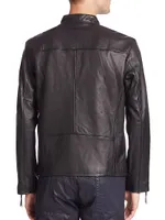 Lambskin Café Racer Jacket