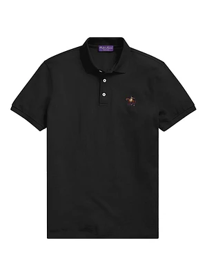 Cotton Pique Standing Horse Polo