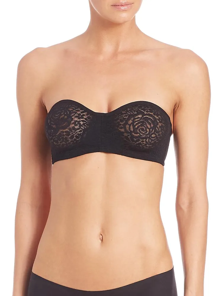 Halo Lace Strapless Bra