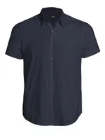 Sylvain S. Wealth Slim-Fit Short Sleeve Shirt