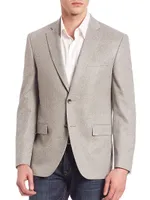 COLLECTION Two-Button Cashmere Blazer