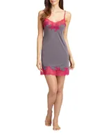 Enchant Lace Trim Chemise