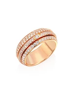 Possession 18K Rose Gold & Diamond Ring