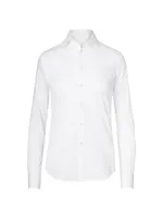 Iconic Style Charmain Stretch Sateen Shirt