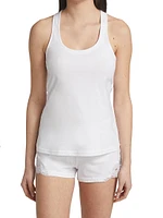 Souple' Inset Lace Racerback Tank