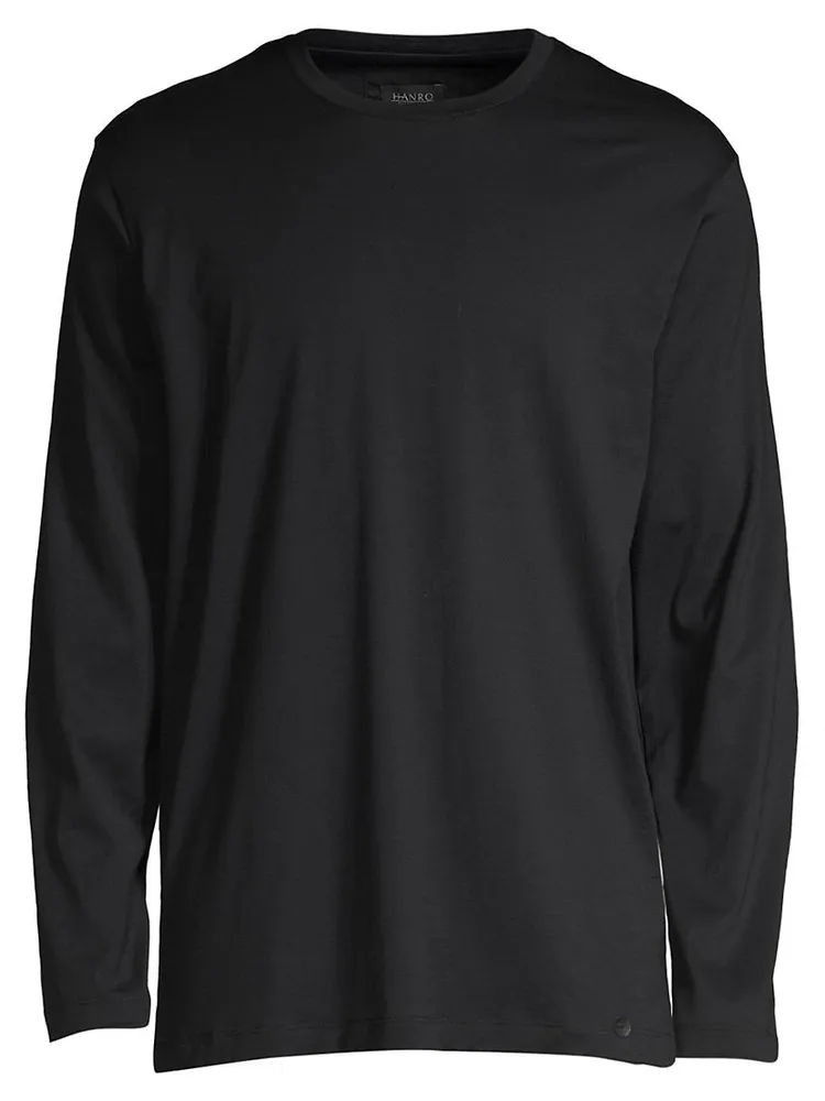 Night And Day Solid Long Sleeve Tee