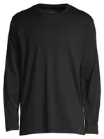 Night And Day Solid Long Sleeve Tee