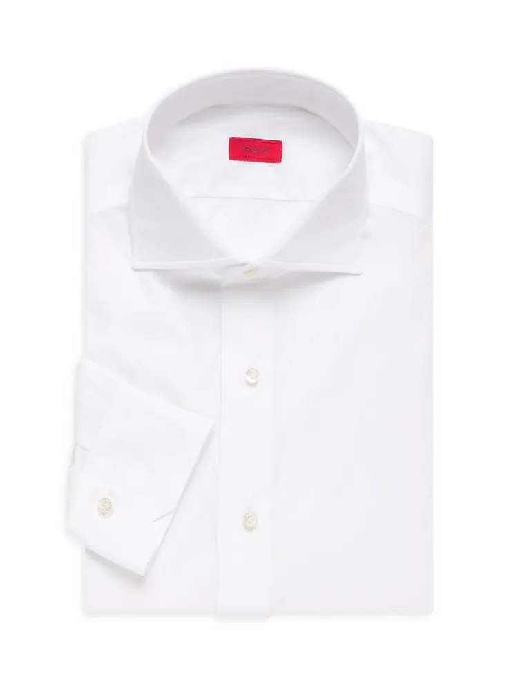 Cotton Button-Up Shirt