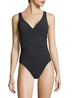 Smart Surplice Swimsuit