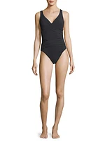 Smart Surplice Swimsuit