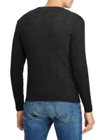 Cableknit Cashmere Sweater