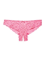 Tropical Top Stitch Silk Blend Thong