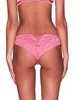 Tropical Top Stitch Silk Blend Thong