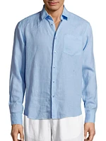 Lagoon Linen Shirt