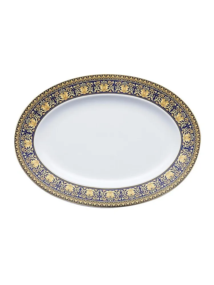 Embellished Porcelain Platter