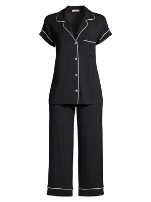 Gisele Cropped Pajama Set