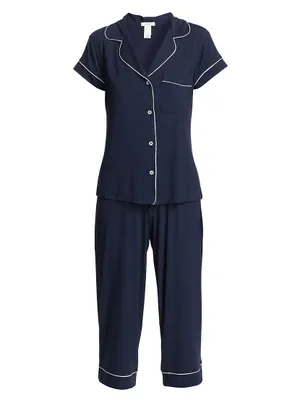 Gisele Cropped Pajama Set