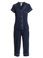 Gisele Cropped Pajama Set