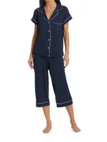 Gisele Cropped Pajama Set