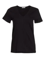 V-Neck Cotton Tee