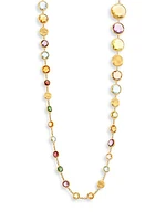 Jaipur 18K Yellow Gold & Mixed Stones Necklace