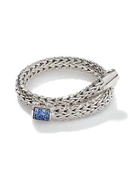 Classic Chain Gemstone & Sterling Silver Medium Bracelet