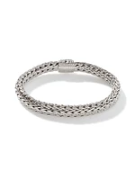 Classic Chain Gemstone & Sterling Silver Medium Bracelet