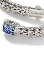 Classic Chain Gemstone & Sterling Silver Medium Bracelet