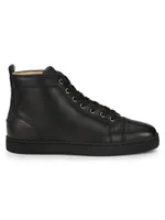 Louis Leather High-Top Sneakers