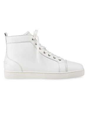 Louis Leather High-Top Sneakers