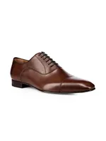 Cap-Toe Leather Oxfords