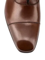 Cap-Toe Leather Oxfords