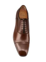 Cap-Toe Leather Oxfords