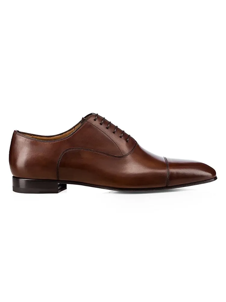 Cap-Toe Leather Oxfords