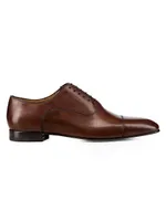 Cap-Toe Leather Oxfords