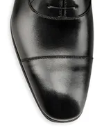 Greggo Flat Leather Oxfords