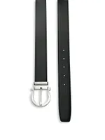 Gancio Buckle Adjustable Cut-to-Size Reversible Belt