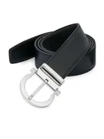 Gancio Buckle Adjustable Cut-to-Size Reversible Belt