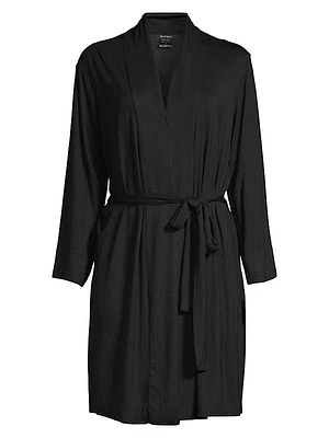 Long-Sleeve Wrap Robe