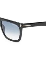 Morgan 57MM Soft Square Sunglasses