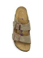 Women's Arizona Suede Double-Strap Sandals