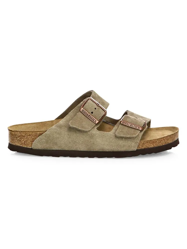 Women's Arizona Suede Double-Strap Sandals