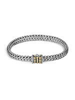 Dot Deco 18K Gold & Sterling Silver Bracelet